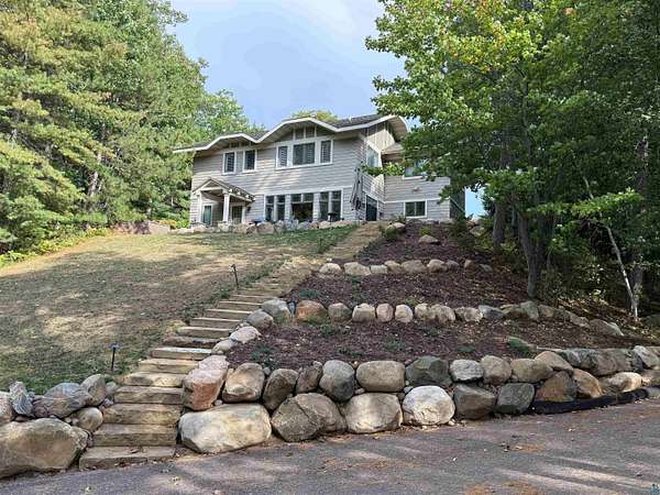 15.6 Acres of Land with Home for Sale in Iron River, Wisconsin
