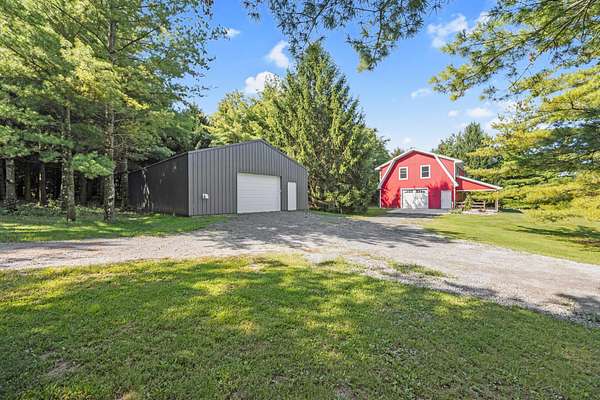 12.5 Acres of Recreational Land with Home for Sale in Bellefontaine, Ohio