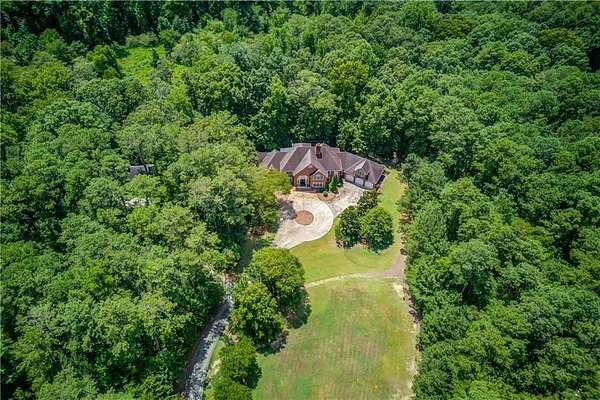 33.2 Acres of Recreational Land with Home for Sale in Lawrenceville, Georgia