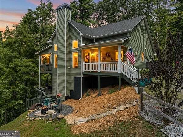 1.8 Acres of Land with Home for Sale in Ellijay, Georgia