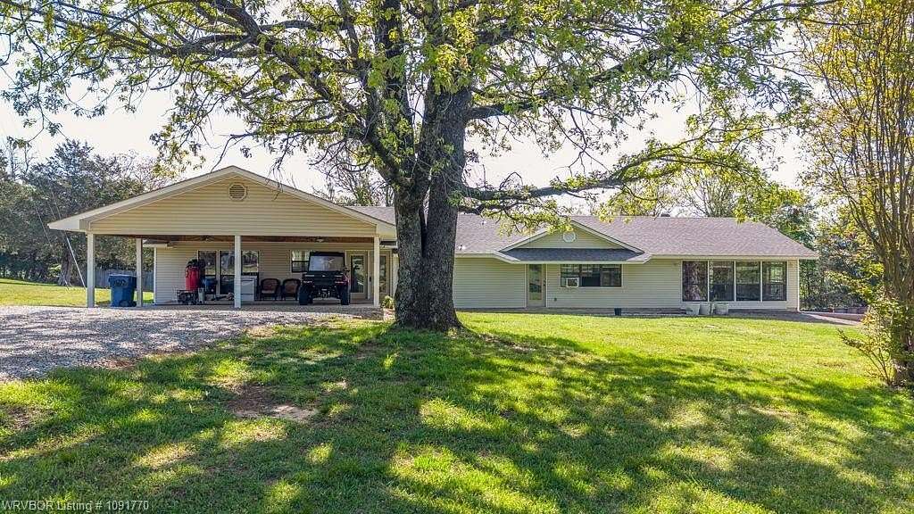 7 Acres of Land with Home for Sale in Mountainburg, Arkansas