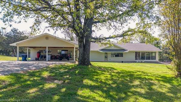 7 Acres of Land with Home for Sale in Mountainburg, Arkansas