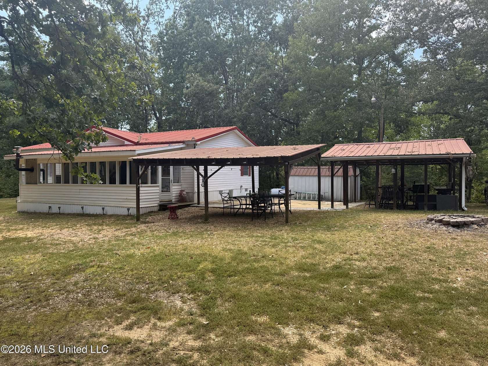 2 Acres of Land with Home for Sale in Pope, Mississippi