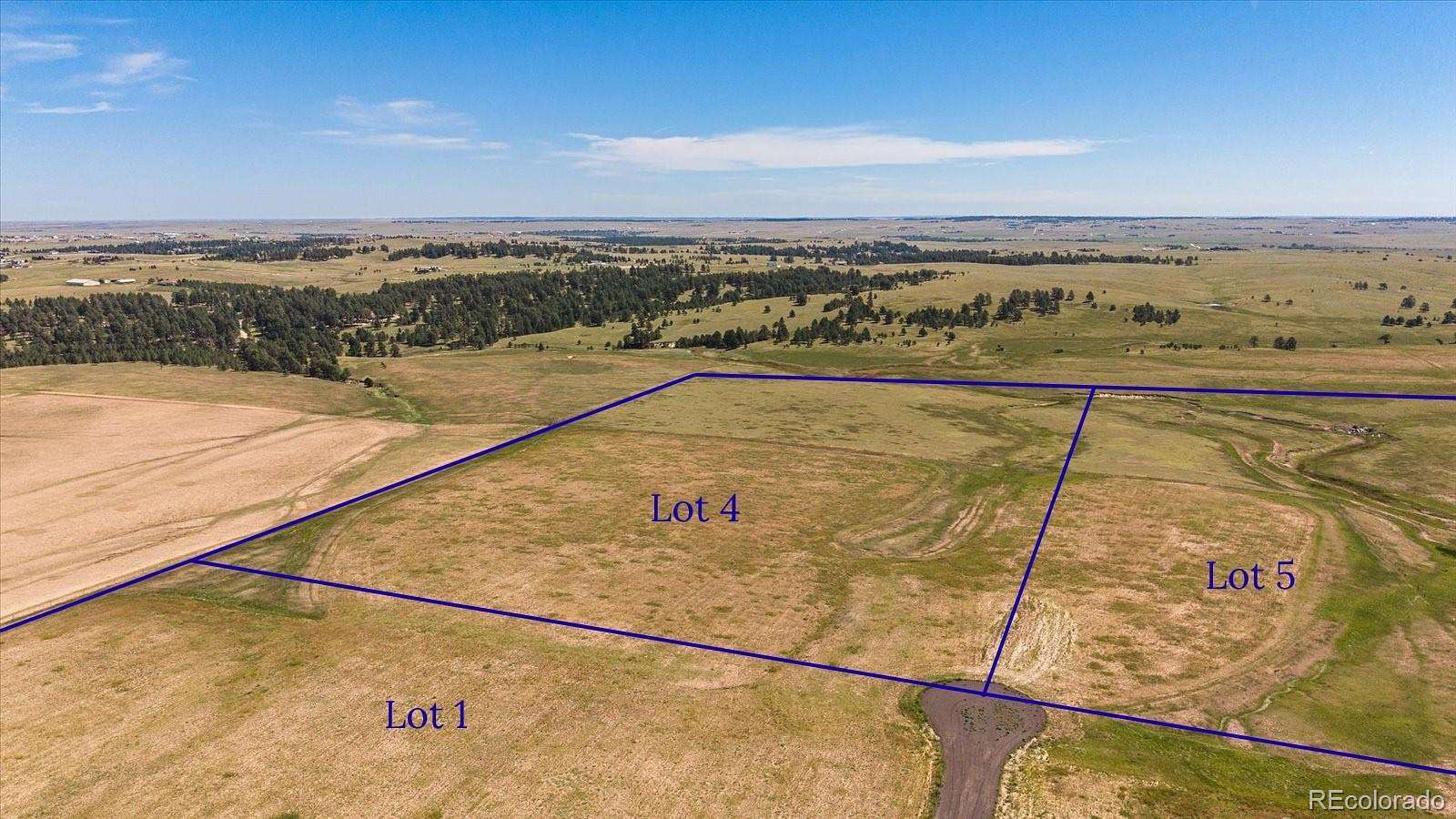 35 Acres of Agricultural & Residential Land for Sale in Elizabeth, Colorado