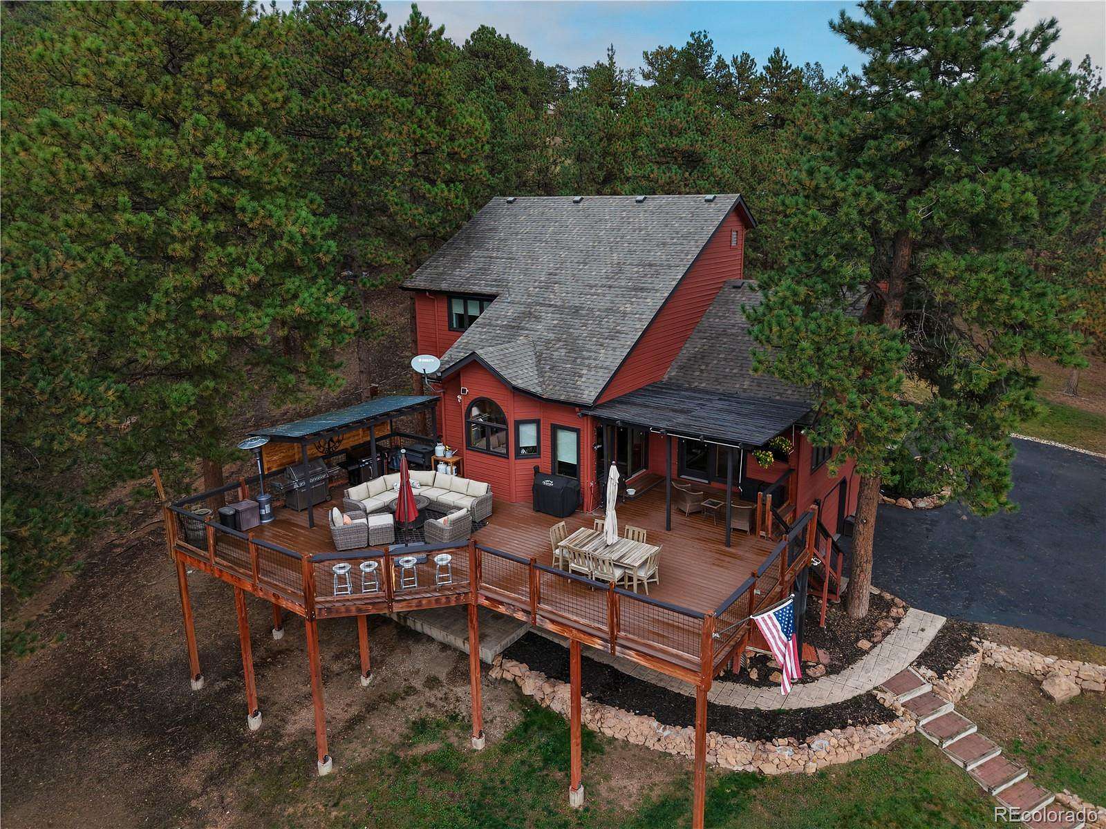 2.19 Acres of Land with Home for Sale in Evergreen, Colorado