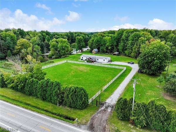 50 Acres of Land with Home for Sale in Rome, Ohio