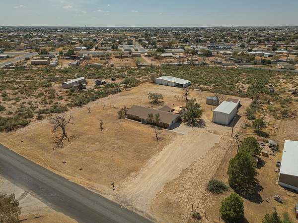 3.69 Acres of Land with Home for Sale in Odessa, Texas