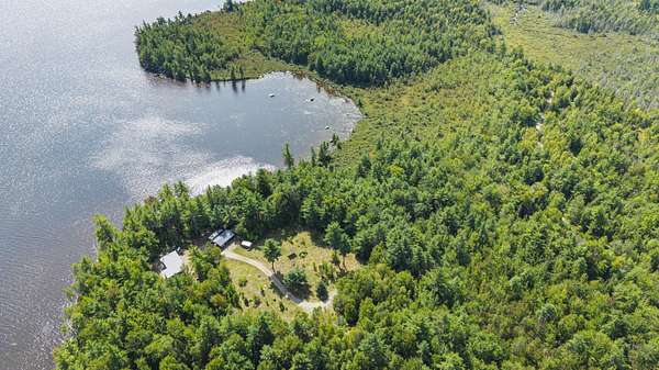 71 Acres of Recreational Land with Home for Sale in Burlington, Maine