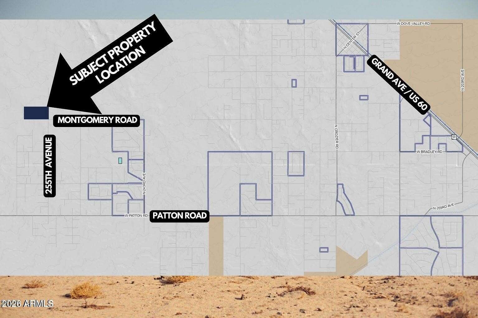 1.16 Acres of Residential Land for Sale in Wittmann, Arizona