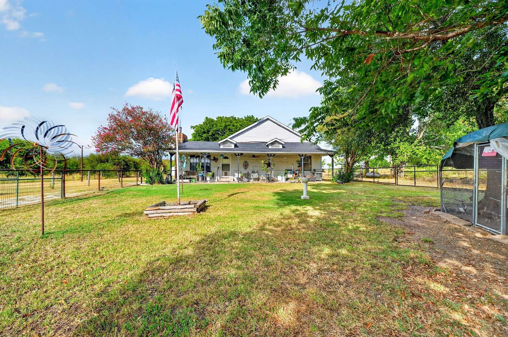 4.8 Acres of Land with Home for Sale in Terrell, Texas