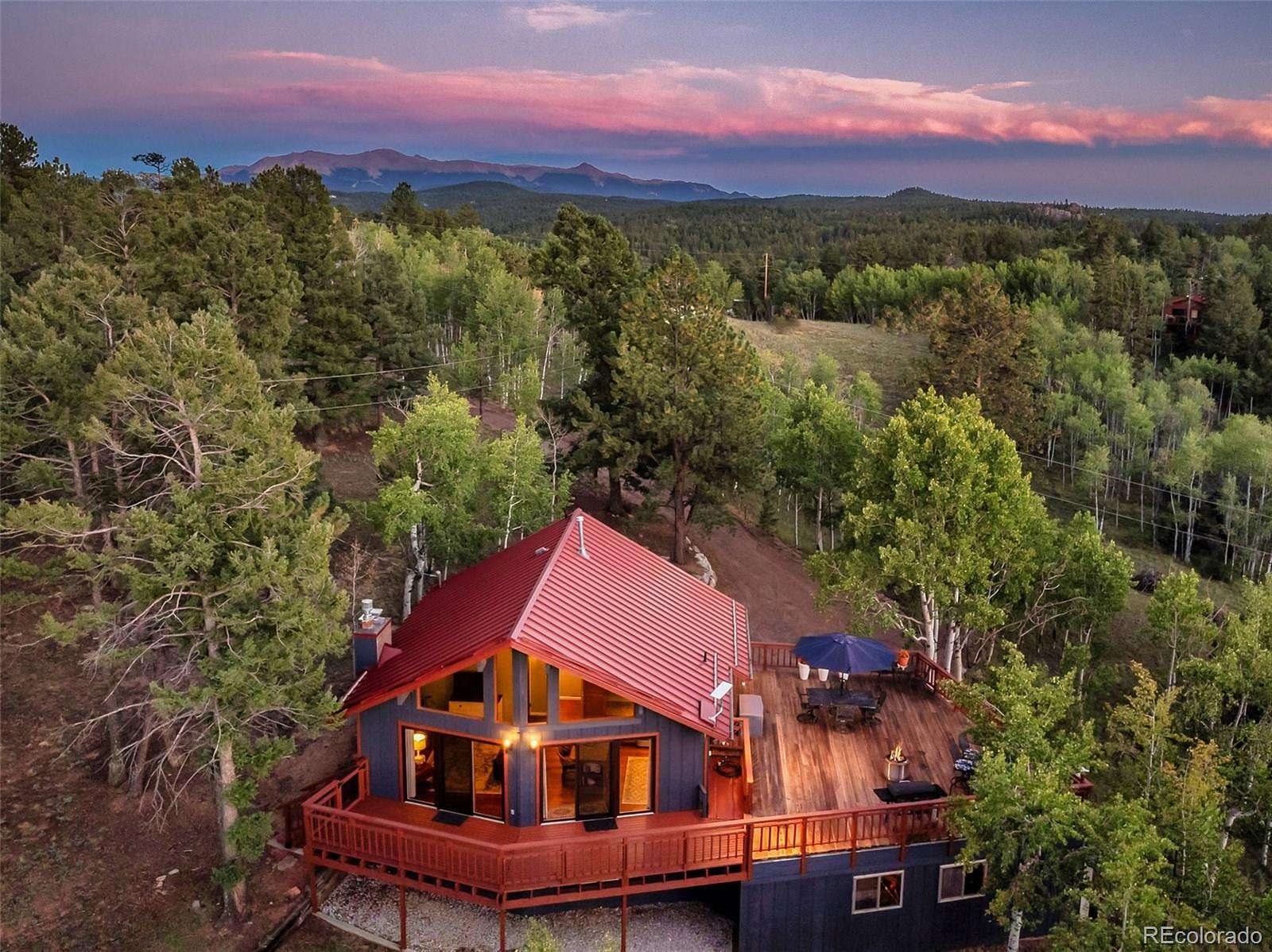 2 Acres of Land with Home for Sale in Florissant, Colorado