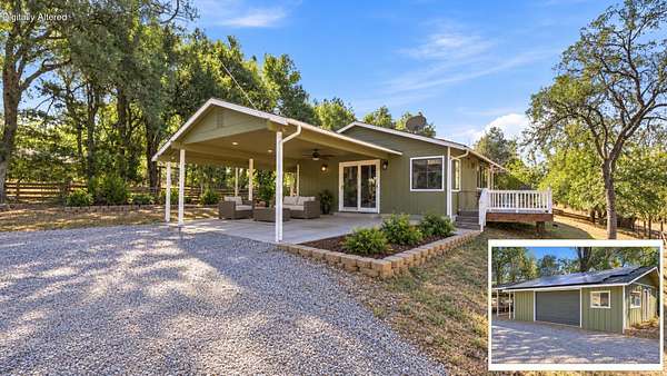 1.89 Acres of Land with Home for Sale in Redding, California