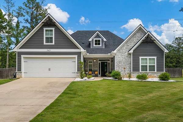 3.8 Acres of Land with Home for Sale in Fortson, Georgia