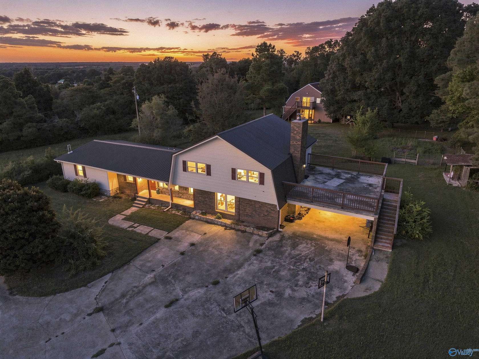 8.6 Acres of Land with Home for Sale in Blountsville, Alabama