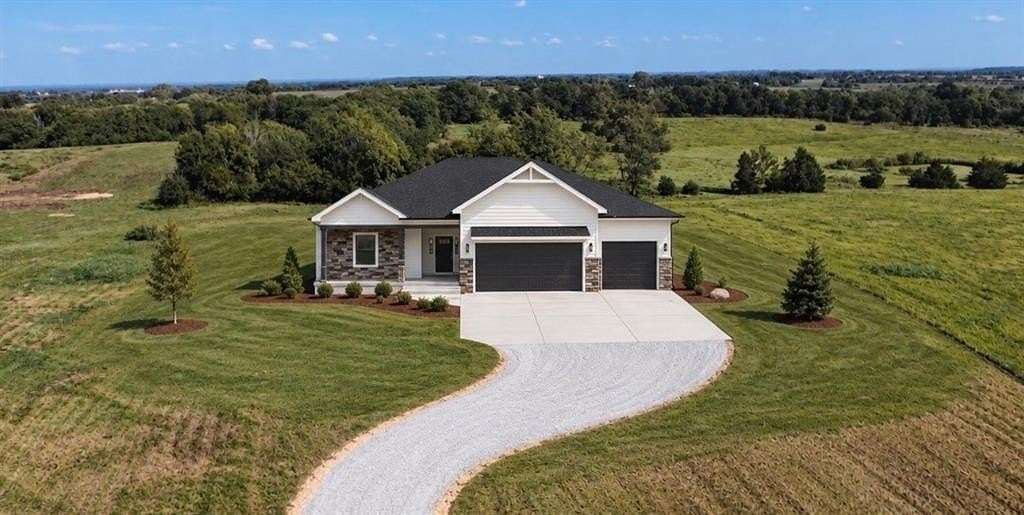 9.9 Acres of Land with Home for Sale in McLouth, Kansas