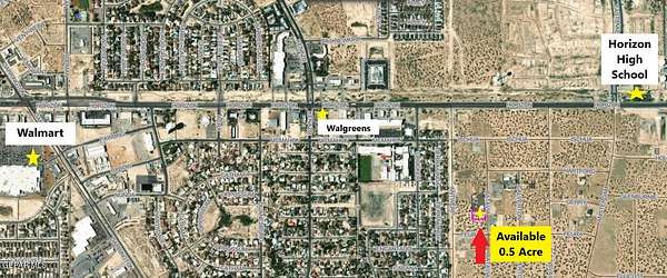 0.5 Acres of Residential Land for Sale in El Paso, Texas