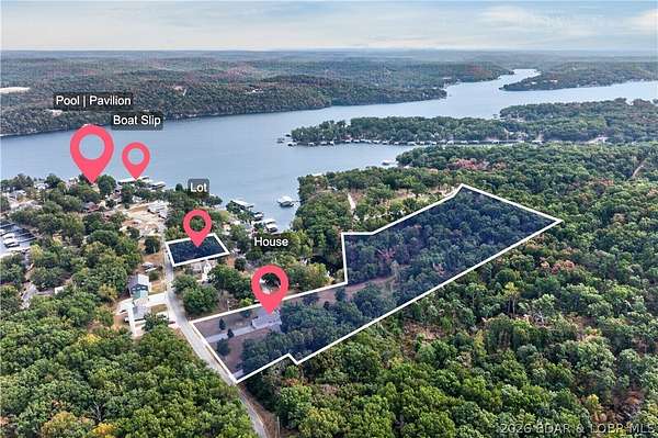 7.29 Acres of Land with Home for Sale in Climax Springs, Missouri
