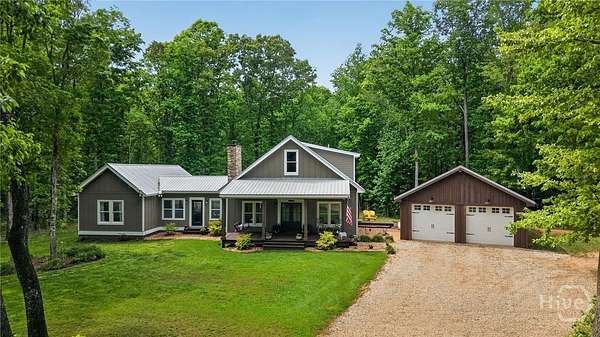 8.89 Acres of Land with Home for Sale in Watkinsville, Georgia