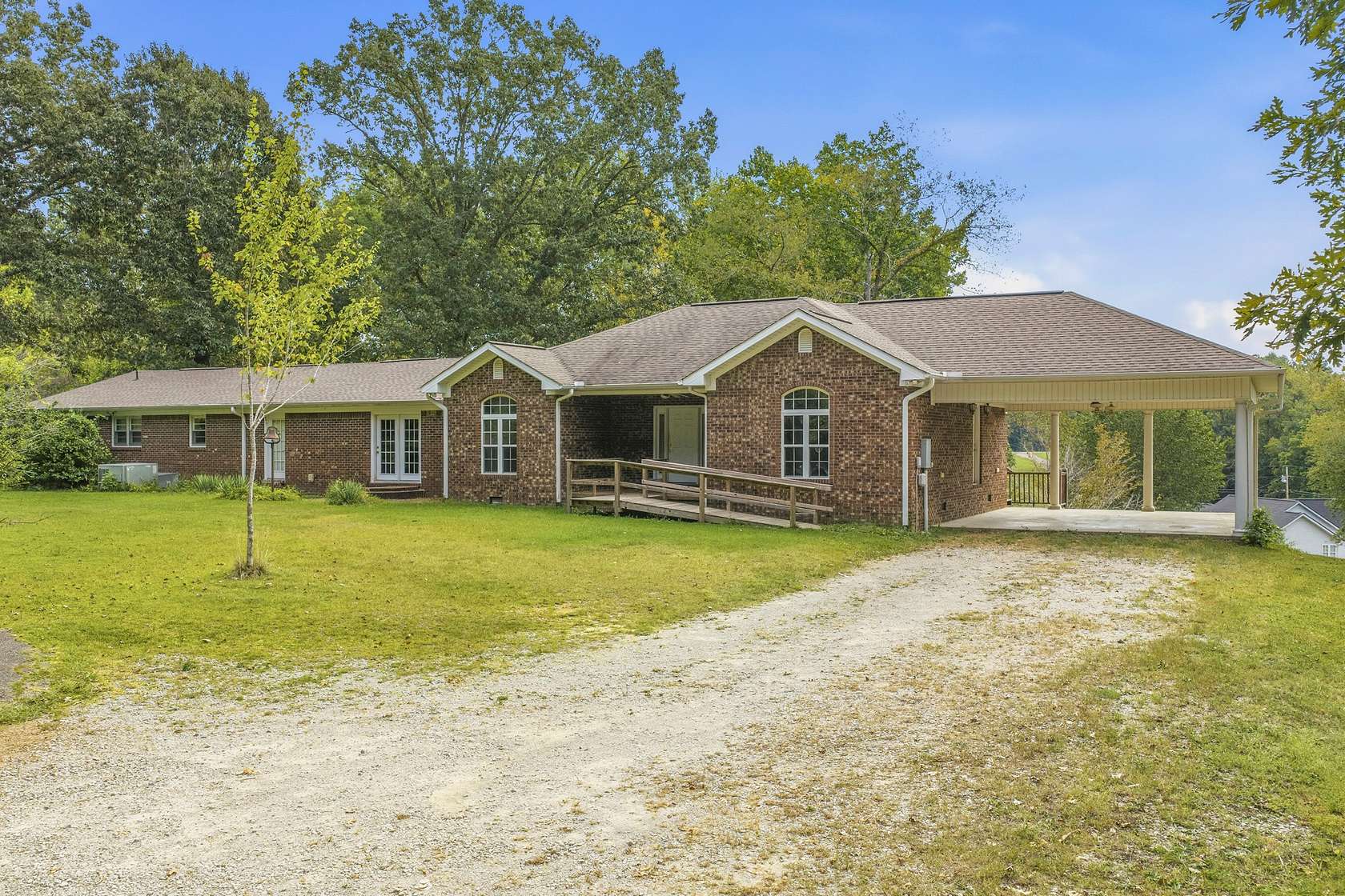 8.8 Acres of Land with Home for Sale in Parsons, Tennessee