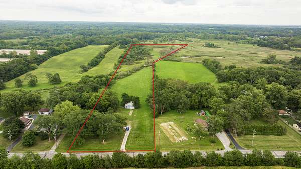 15 Acres of Land with Home for Sale in Lowell, Indiana