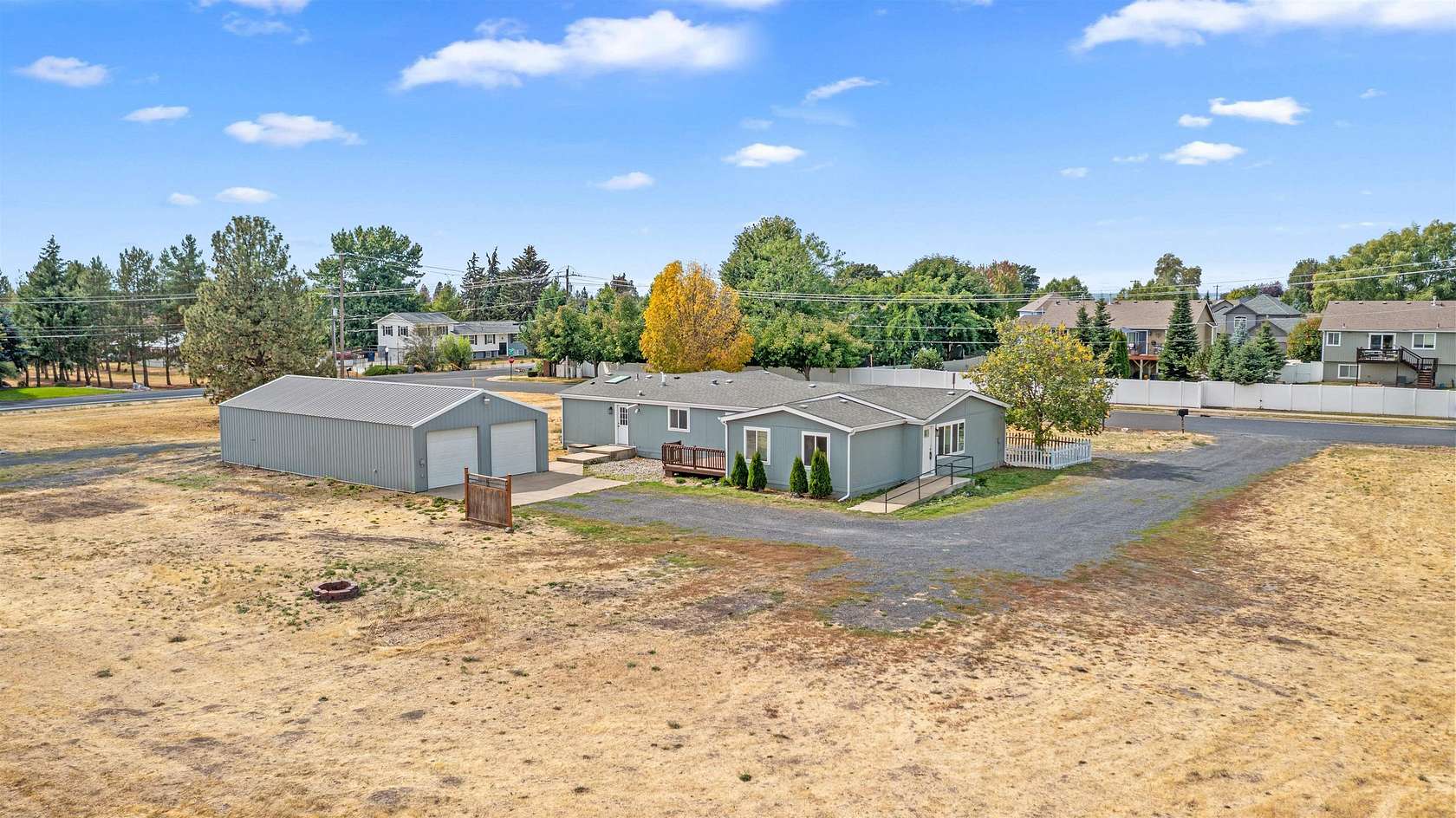 2 Acres of Land with Home for Sale in Spokane, Washington