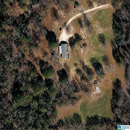 9.75 Acres of Land with Home for Sale in Billingsley, Alabama