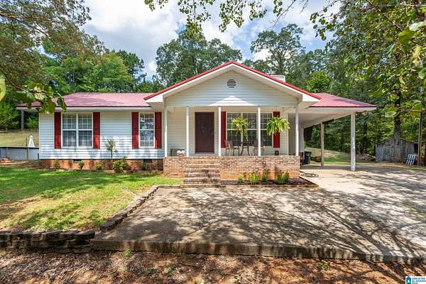 3 Acres of Land with Home for Sale in Lincoln, Alabama