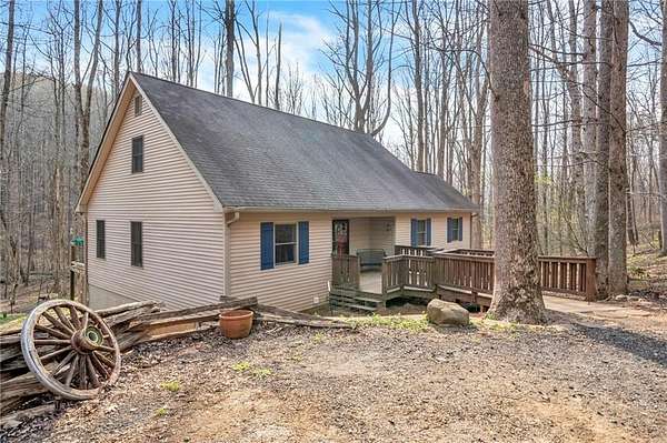 9.87 Acres of Land with Home for Sale in Talking Rock, Georgia