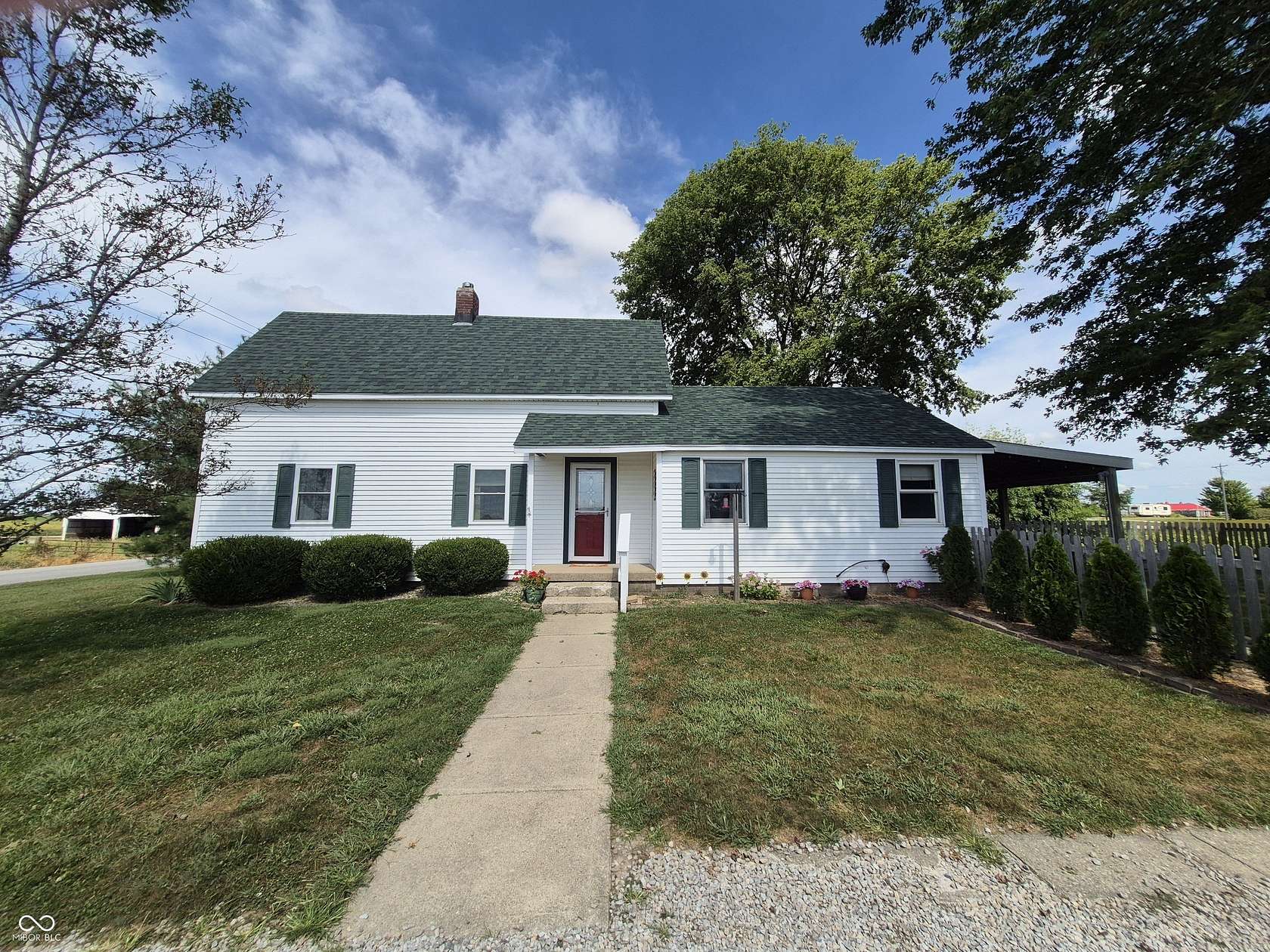 3 Acres of Land with Home for Sale in Whiteland, Indiana