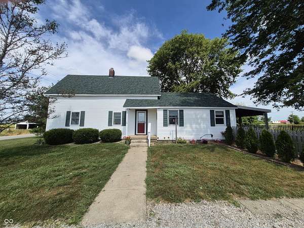 3 Acres of Land with Home for Sale in Whiteland, Indiana