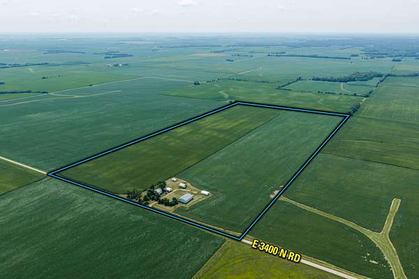 120 Acres of Land for Auction in Potomac, Illinois