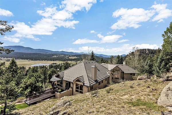 3.36 Acres of Land with Home for Sale in Evergreen, Colorado