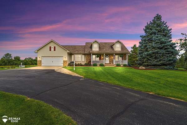 10.1 Acres of Land with Home for Sale in Durand, Michigan