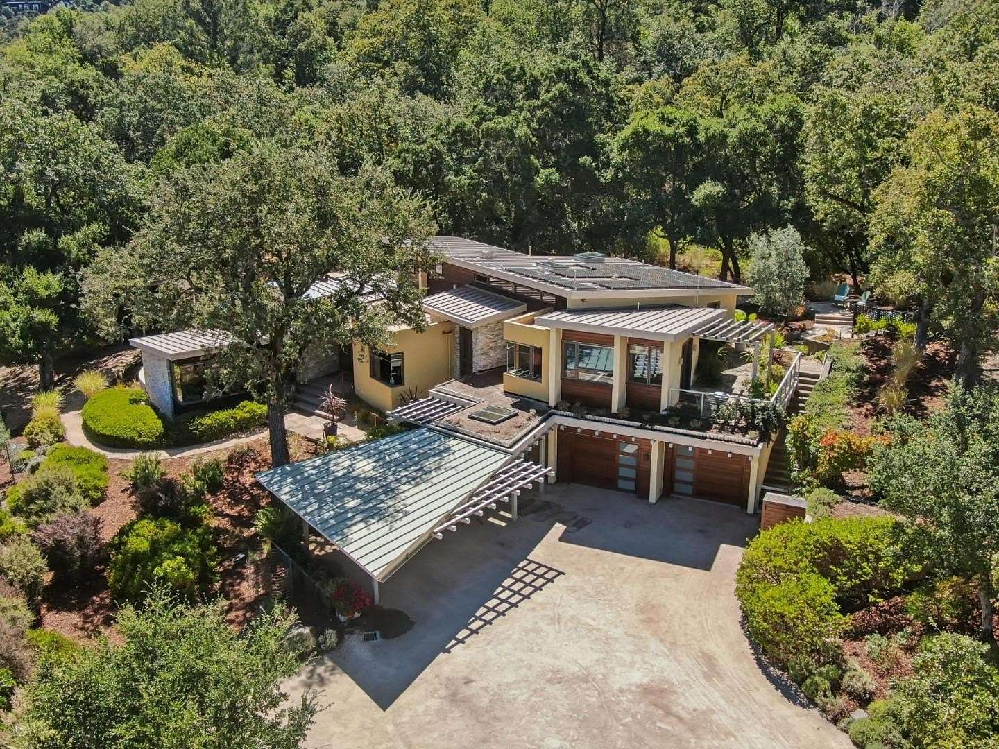 3 Acres of Land with Home for Sale in Portola Valley, California