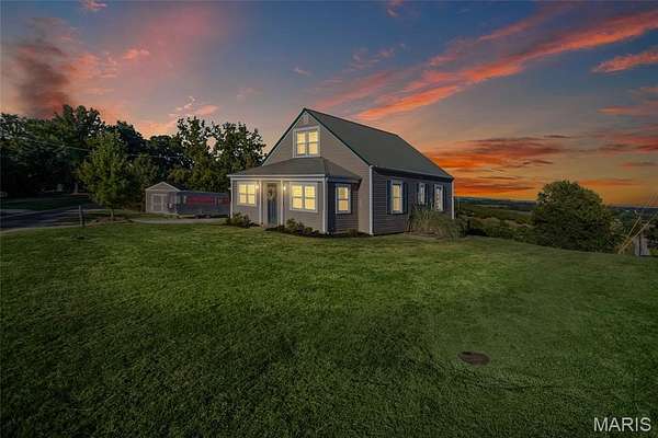 2 Acres of Land with Home for Sale in Golden Eagle, Illinois