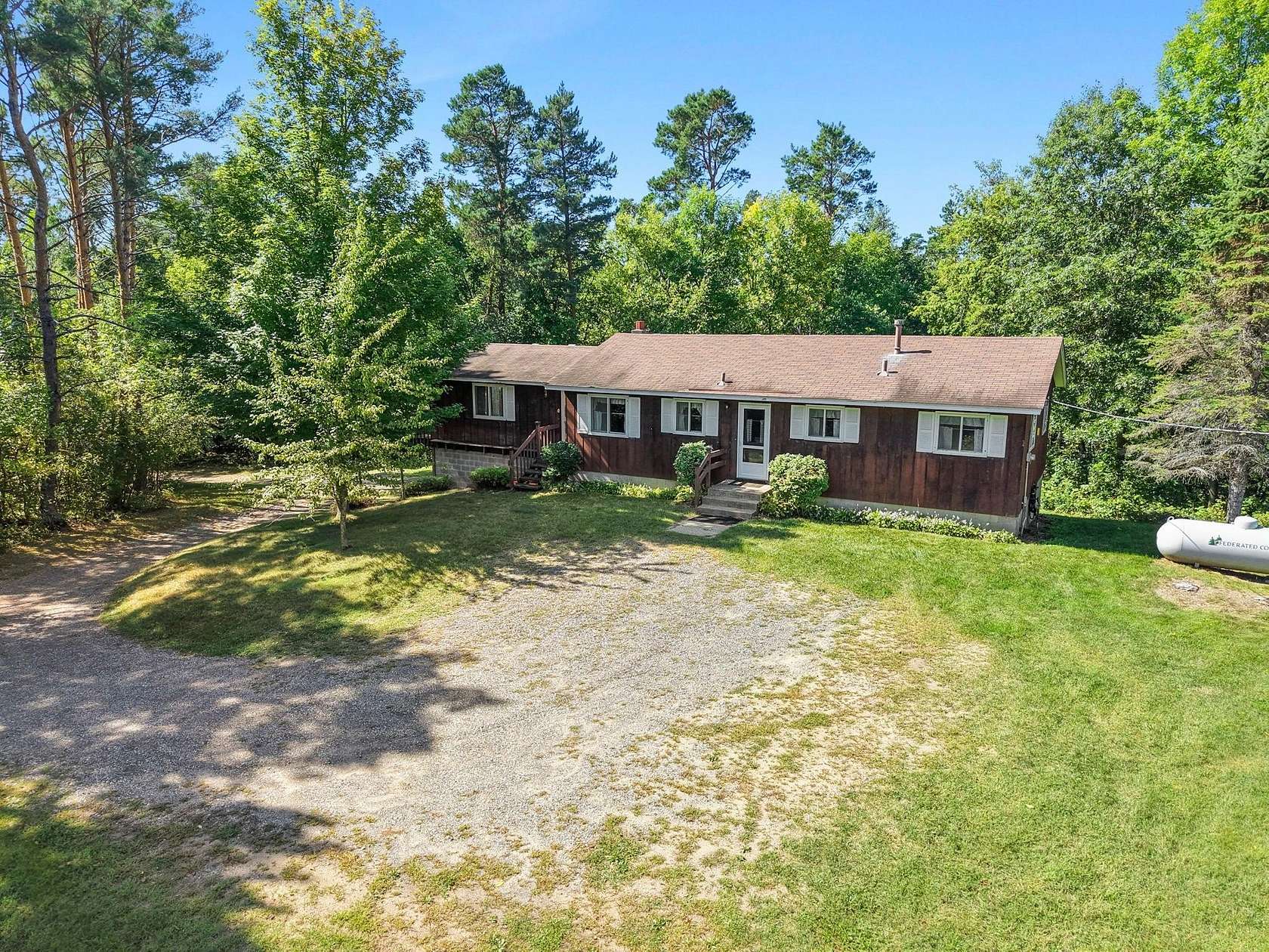 5 Acres of Land with Home for Sale in Harris, Minnesota