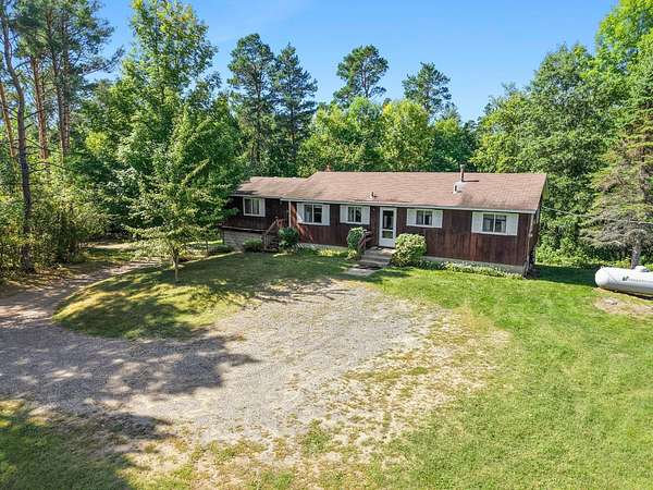 5 Acres of Land with Home for Sale in Harris, Minnesota