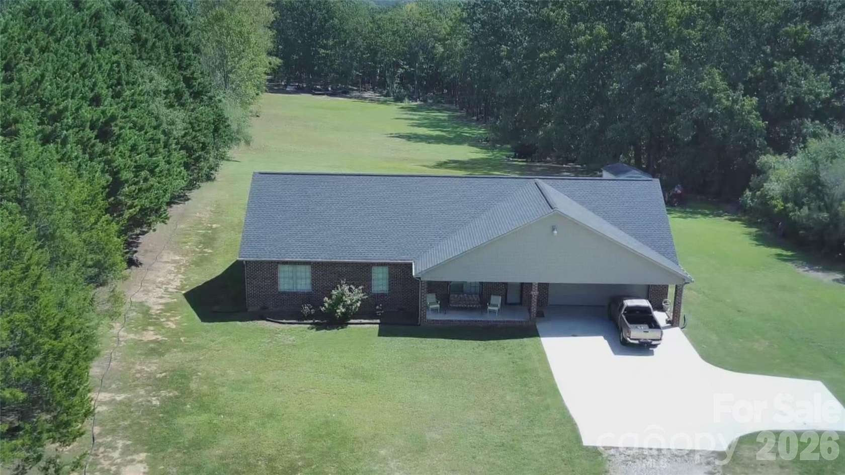 10 Acres of Land with Home for Sale in Lincolnton, North Carolina