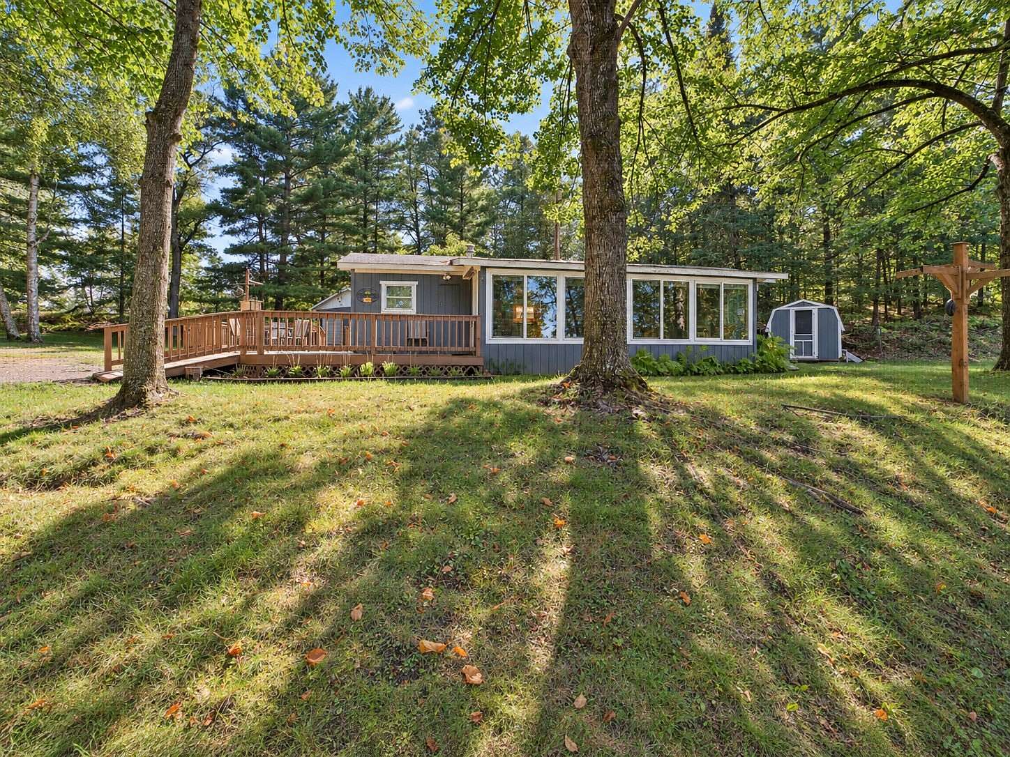 4.48 Acres of Land with Home for Sale in Crosslake, Minnesota