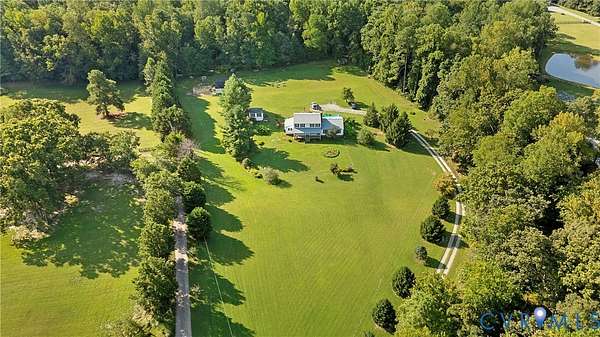 9.37 Acres of Land with Home for Sale in Hanover, Virginia