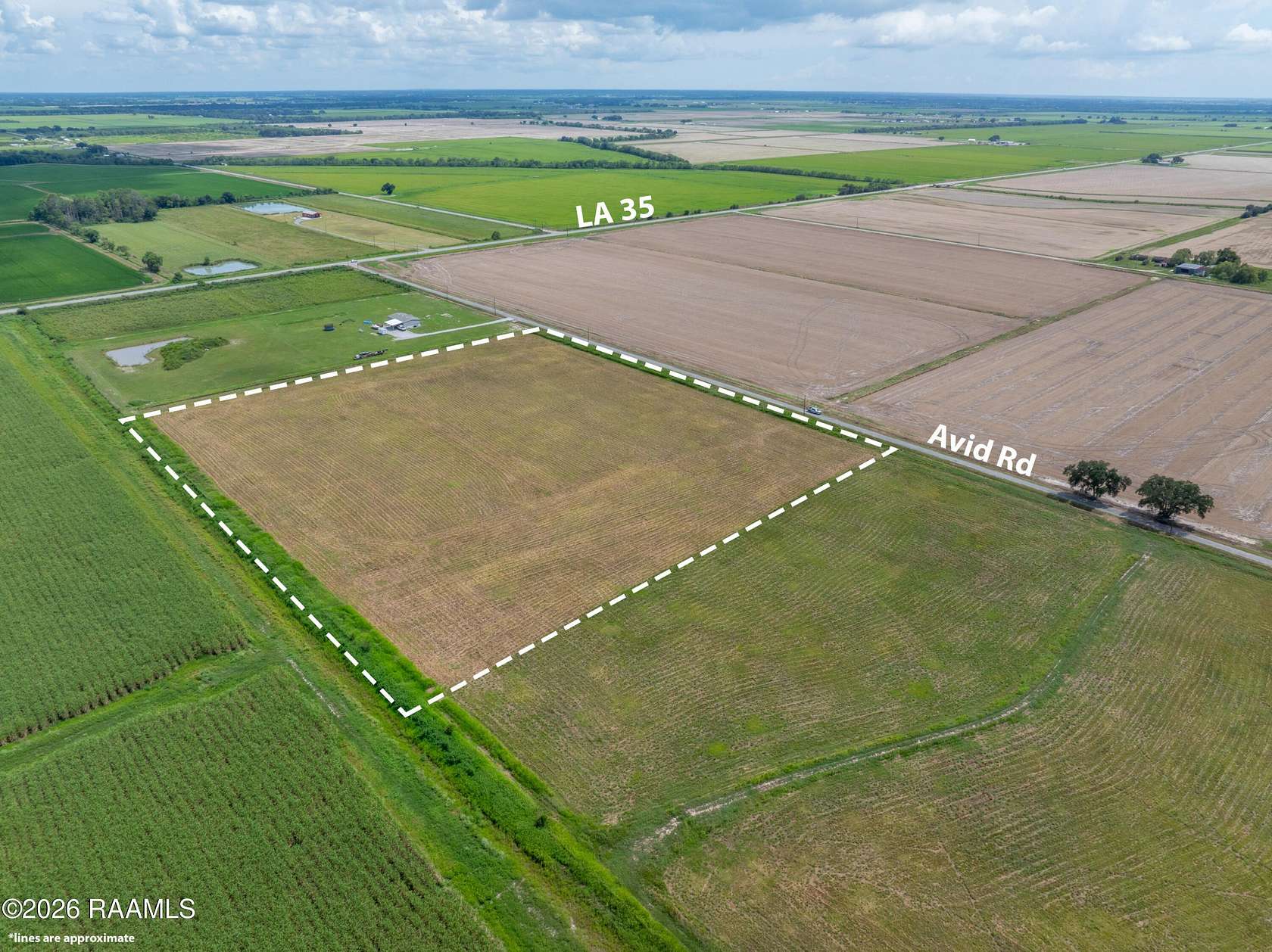 10.5 Acres of Land for Sale in Kaplan, Louisiana