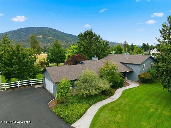 2.44 Acres of Land with Home for Sale in Dalton Gardens, Idaho