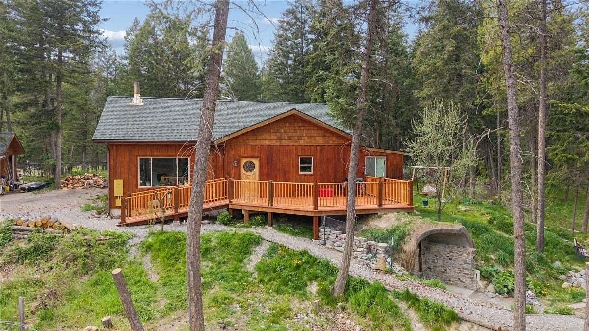 2 Acres of Land with Home for Sale in Fortine, Montana
