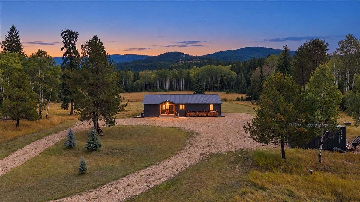 3 Acres of Land with Home for Sale in Trego, Montana
