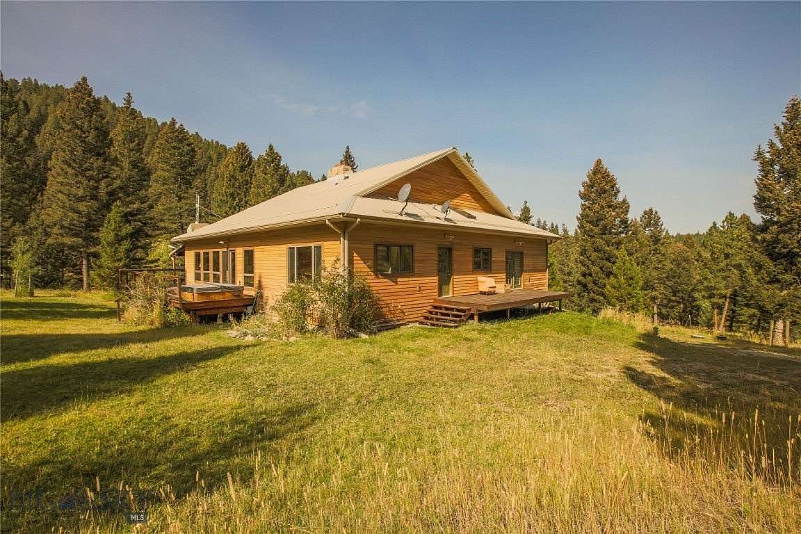 155 Acres of Recreational Land with Home for Sale in Jefferson City, Montana