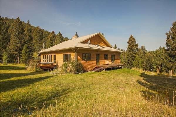 155 Acres of Recreational Land with Home for Sale in Jefferson City, Montana