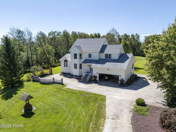 2 Acres of Land with Home for Sale in Lake Ariel, Pennsylvania
