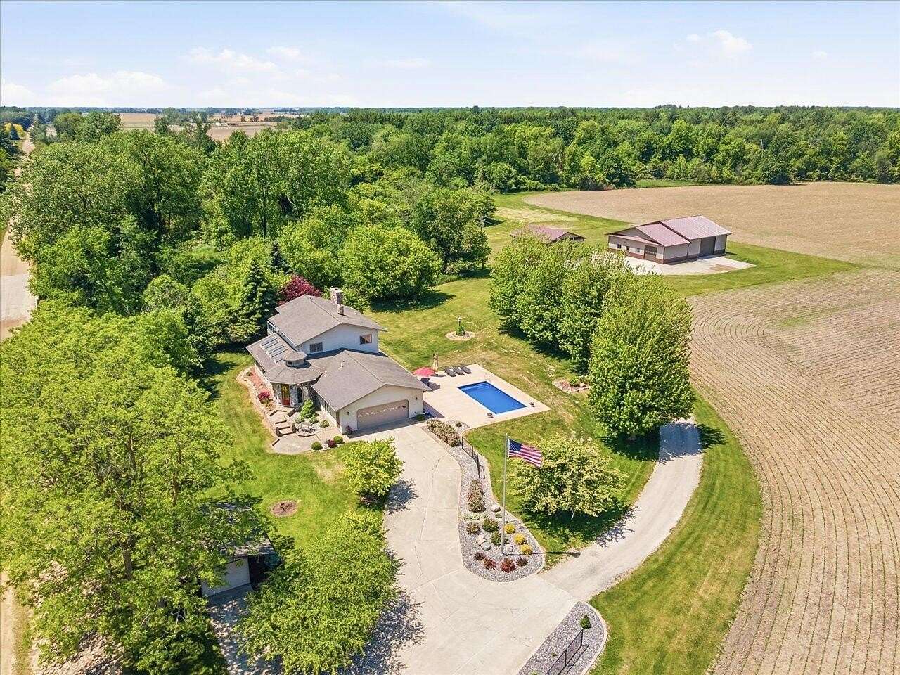 1.75 Acres of Land with Home for Sale in Owendale, Michigan