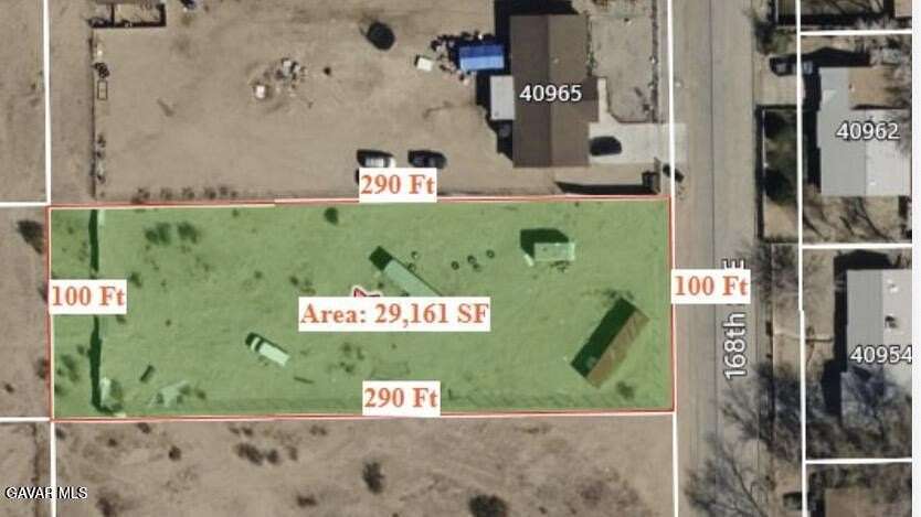 0.67 Acres of Residential Land for Sale in Lancaster, California