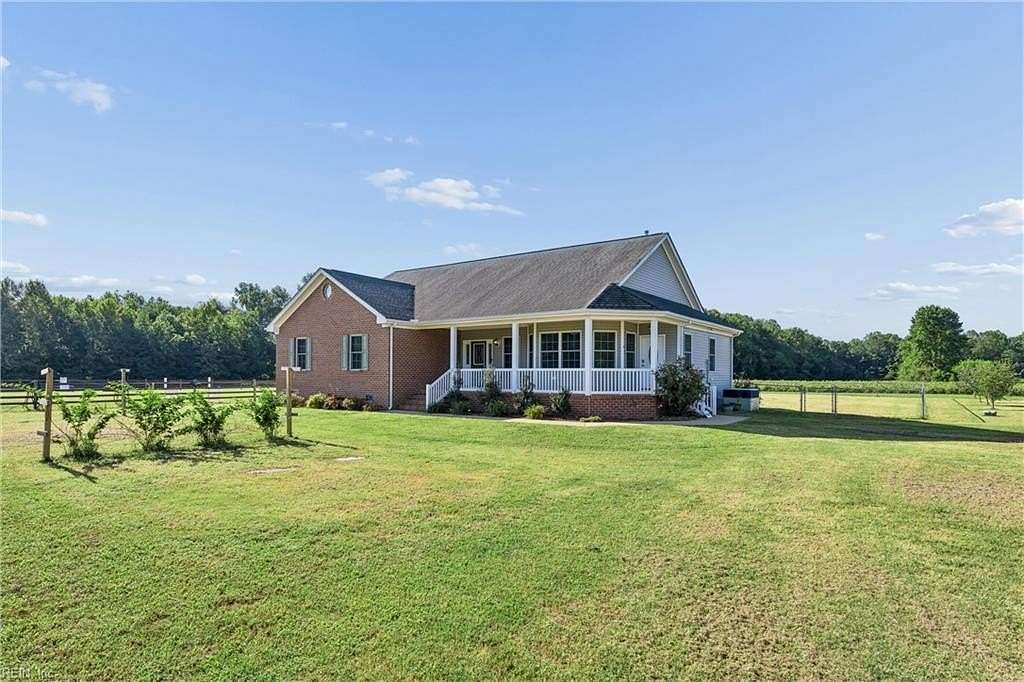 5 Acres of Land with Home for Sale in Smithfield, Virginia